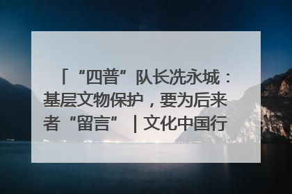 “四普”队长冼永城：基层文物保护，要为后来者“留言”｜文化中国行·我在广东找文物