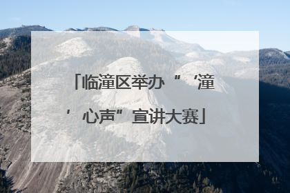临潼区举办“‘潼’心声”宣讲大赛