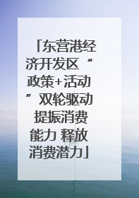 东营港经济开发区“政策+活动”双轮驱动 提振消费能力 释放消费潜力