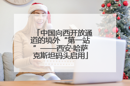 中国向西开放通道的境外“第一站”——西安·哈萨克斯坦码头启用