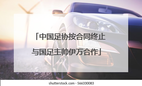 中国足协按合同终止与国足主帅伊万合作