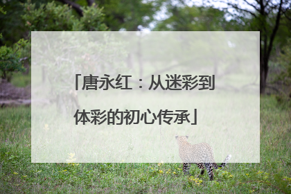 唐永红：从迷彩到体彩的初心传承