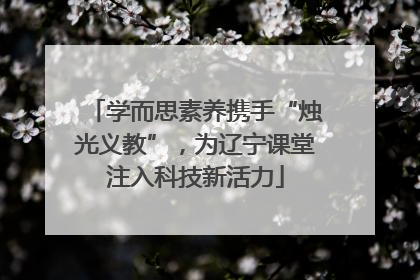 学而思素养携手“烛光义教”，为辽宁课堂注入科技新活力
