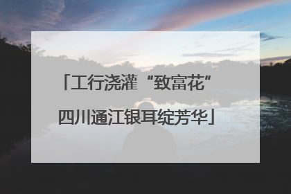 工行浇灌“致富花” 四川通江银耳绽芳华