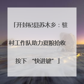 开封杞县苏木乡：驻村工作队助力夏粮抢收按下 “快进键”