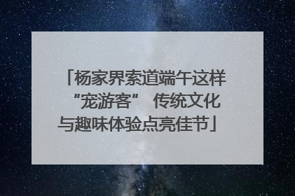 杨家界索道端午这样“宠游客” 传统文化与趣味体验点亮佳节