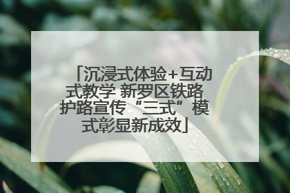 沉浸式体验+互动式教学 新罗区铁路护路宣传“三式”模式彰显新成效