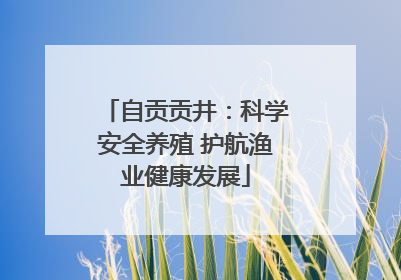 自贡贡井：科学安全养殖 护航渔业健康发展