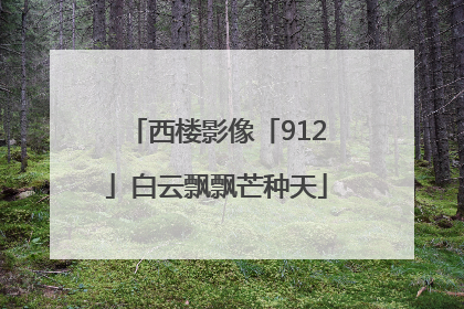 西楼影像「912」白云飘飘芒种天