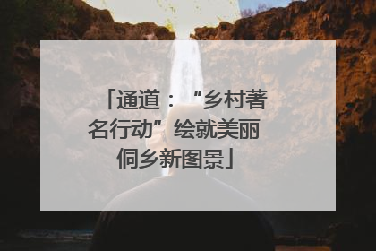通道：“乡村著名行动”绘就美丽侗乡新图景