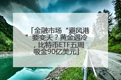 金融市场“避风港”要变天？黄金遇冷，比特币ETF五周吸金90亿美元
