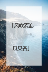 风吹麦浪 瓜果香