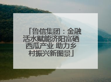鲁信集团：金融活水赋能济阳富硒西瓜产业 助力乡村振兴新图景