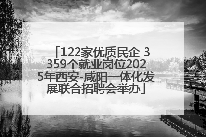 122家优质民企 3359个就业岗位2025年西安-咸阳一体化发展联合招聘会举办