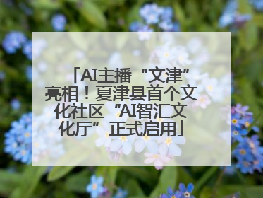AI主播“文津”亮相！夏津县首个文化社区“AI智汇文化厅”正式启用
